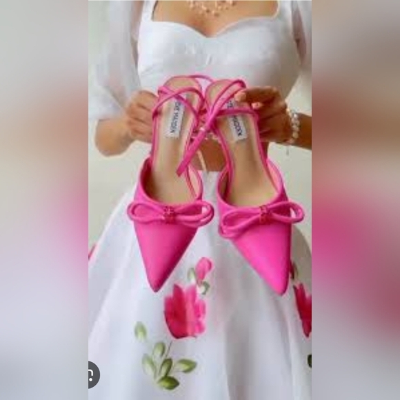 Steve Madden Women's Sherise RhinestoneBow Pumps, Valley Pink Size 8.5 - Picture 8 of 8